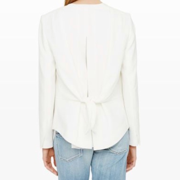 club monaco white jacket